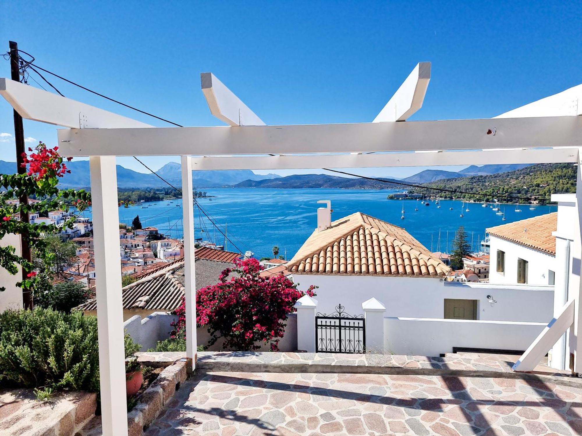 Panoramic View Apartment Poros Town Exteriér fotografie