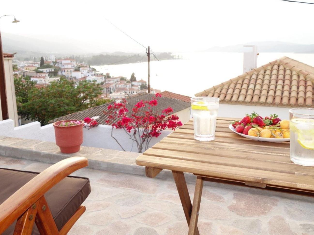Panoramic View Apartment Poros Town Exteriér fotografie