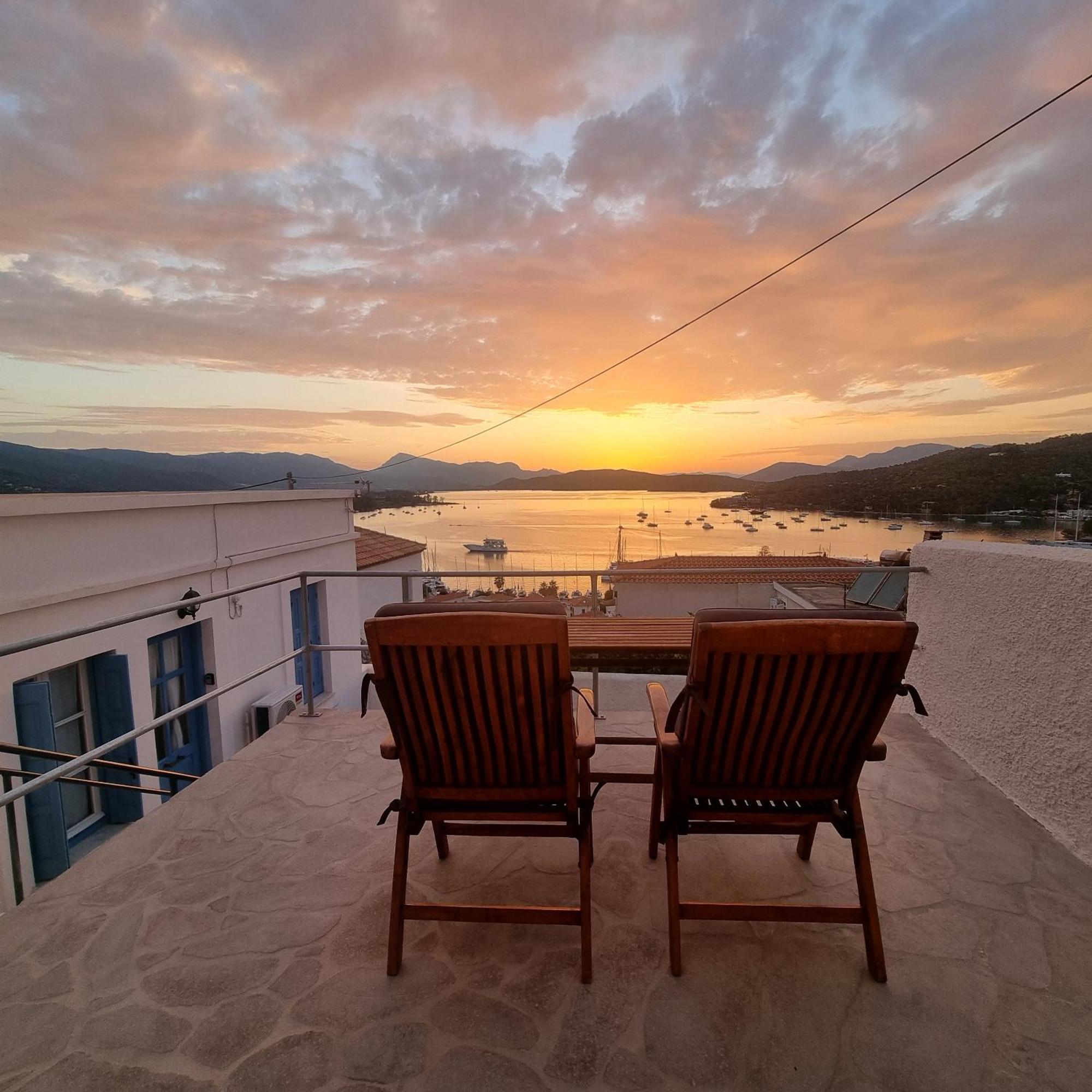 Panoramic View Apartment Poros Town Exteriér fotografie